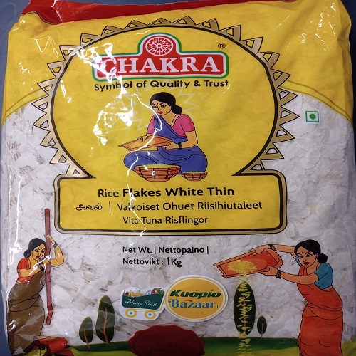 Chakra Thin Rice Flakes 1kg