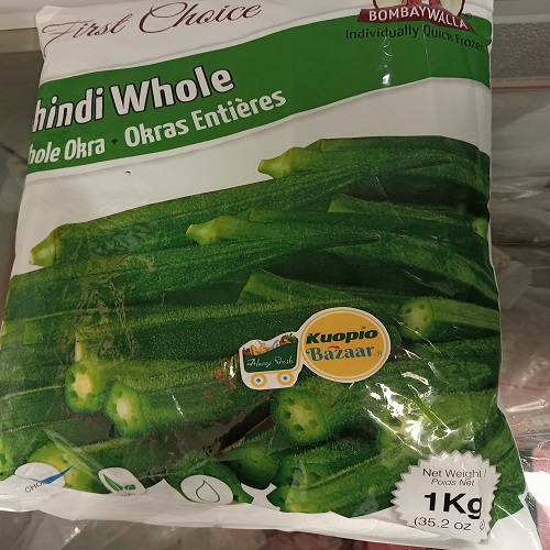 First Choice Okra Whole 1kg