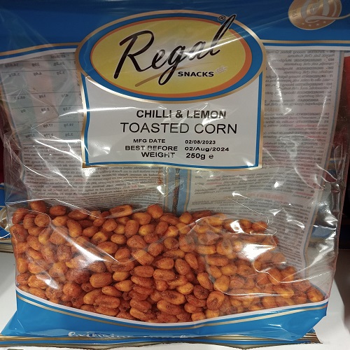 Regal Chil li& Lemon Toasted Corn 250g